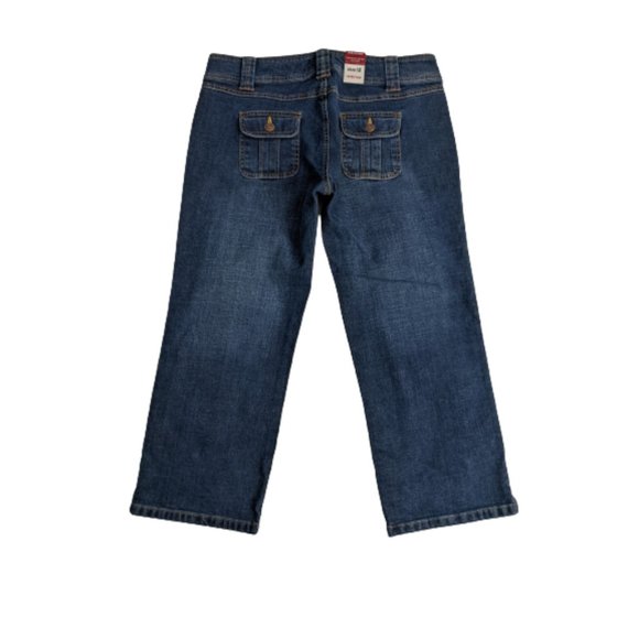 Old Navy Ultra Low Waist Capri Jeans 12 - Picture 4 of 6